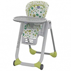 Стульчик для кормления Polly Progres Kiwi (Chicco, 7933536)